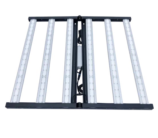 Edisun BURST-640W LED grow light fixture, front angle
